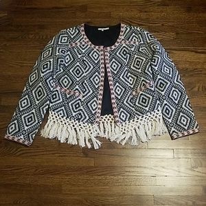 Gorgeous- Patterned Blazer!